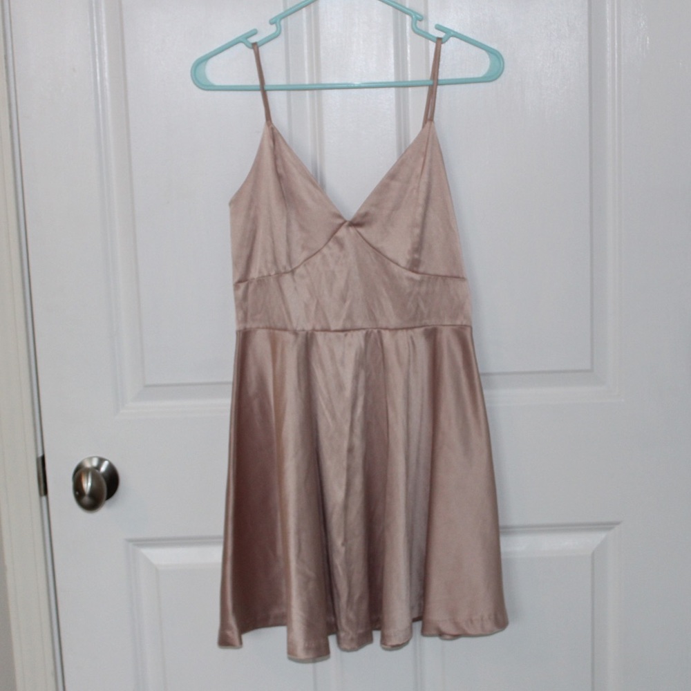 Windsor pink silk dress